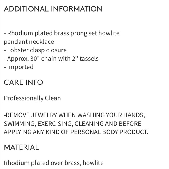 Kendra Scott TAE Long Pendant Necklace - Picture 10 of 13